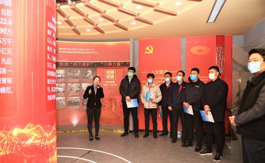 集團公司辦公室系統標準化提升現場推進會觀摩團到陽城煤電觀摩調研