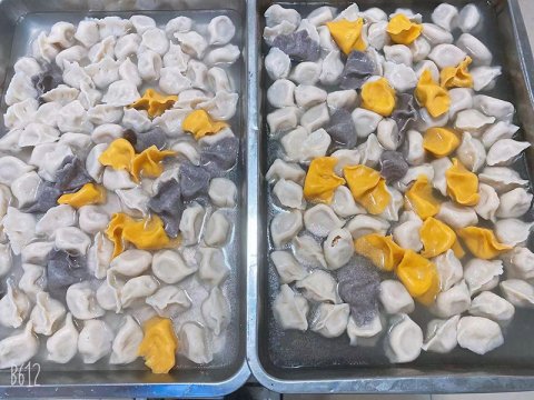 霄云煤礦：冬季“三色餃”暖心又暖胃