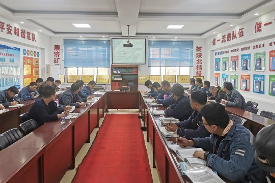 朱家峁煤礦開展“事故案例分析講解每天一案例”活動