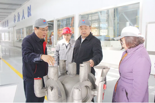 李明富到盛源公司相關企業調研指導工作