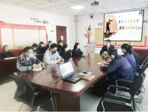 金橋煤礦舉辦攝影實操培訓班