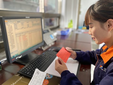 金橋煤礦學安全理念 保安全生產