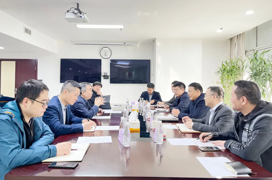 張廣宇帶隊到陜煤化集團企業走訪交流