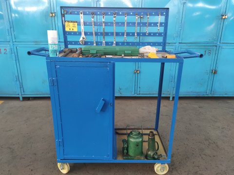 安居煤礦自制多功能移動工具車巧解難題