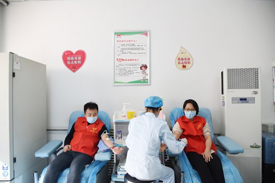 鯤鵬公司組織志愿者無償獻血