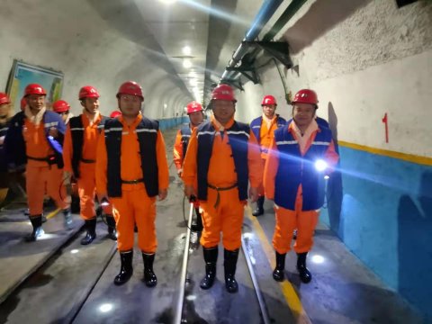 國家礦山安全監察局山東局監察執法三處檢查組到運河煤礦開展安全監察