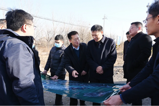 張廣宇帶隊專題調研港航建設公司在建項目