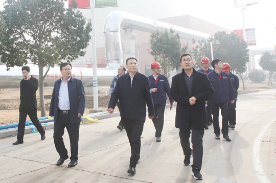 張廣宇到陽城煤電督導重點項目建設