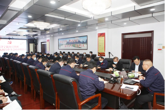 集團公司宣講團到各企業宣講黨的十九屆六中全會精神
