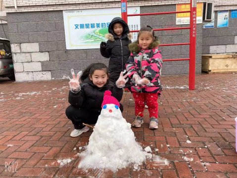 2022年的第一場雪