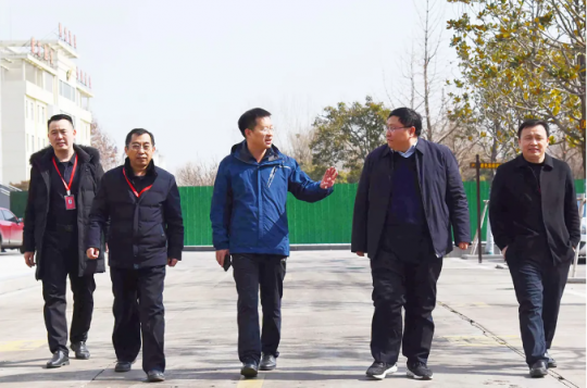 王崇景到金源煤礦檢查指導工作