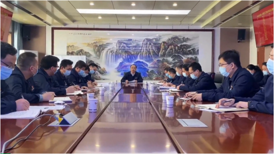 義橋煤礦：開展“打造千億級集團 我來擔當我來干”集體宣誓活動