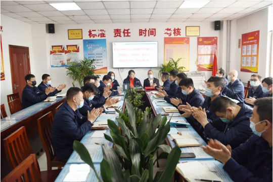 金橋煤礦：舉辦退休職工歡送會