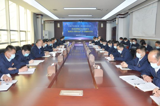 花園煤礦丨組織召開“打造集團公司特色礦井”專題研討會