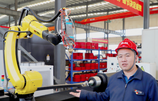濟寧能源多軸機器人激光熔覆工作站建成 加快制造邁進高端“智造”步伐