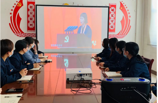 學習宣講進行時丨濟寧能源大力開展時代楷模張桂梅宣講學習活動