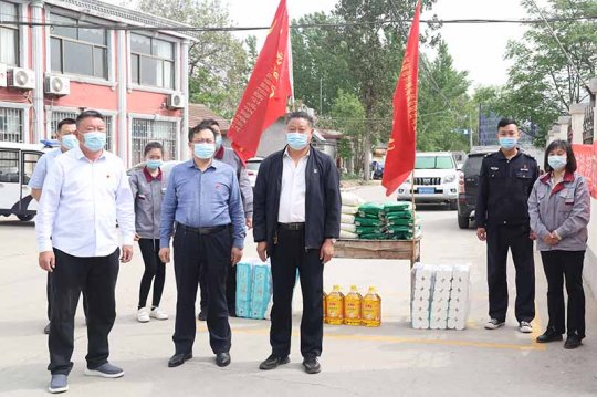 盛源公司丨敬老愛老，艾坦姆支部黨員在行動