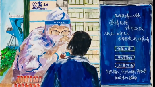 陽城煤電丨開展以“藝”抗疫書畫作品比賽活動