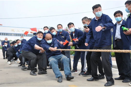 花園煤礦丨舉辦“慶五一”職工運動會