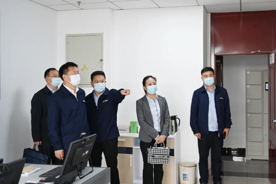 王崇景到正則招標公司調研指導工作