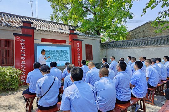 主題教育丨花園煤礦：形勢任務主題教育會開出信心、開出斗志