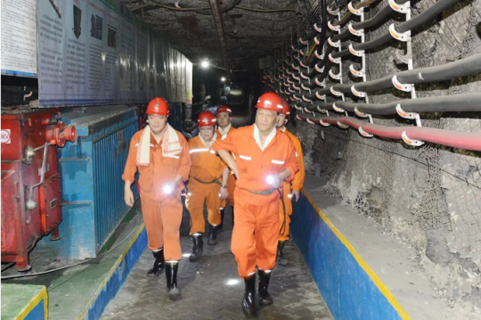 張廣宇到安居煤礦、龍拱港調研指導工作
