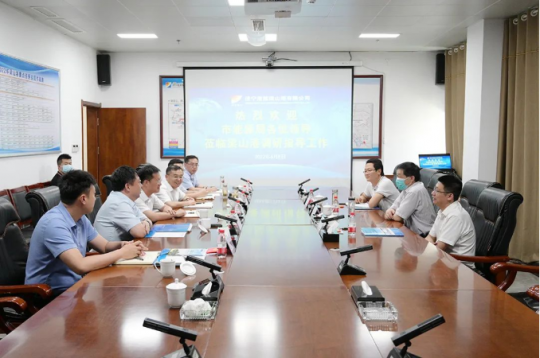 濟寧市能源局領導到梁山港調研能源保供工作