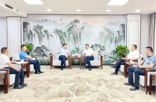 張廣宇走訪榆林市橫山區委區政府