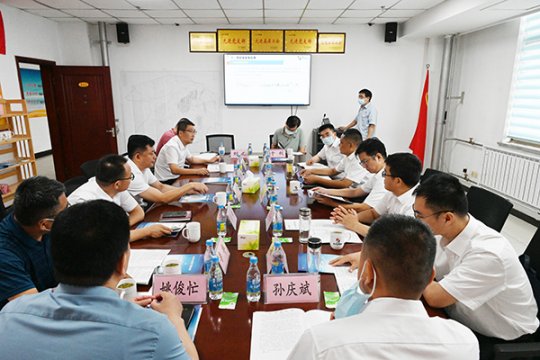 魯泰控股集團到金橋煤礦學習觀摩智能化礦山建設