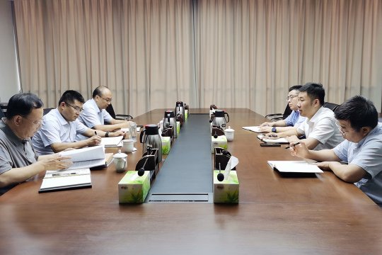 高新區稅務局到濟寧能源實地走訪調研