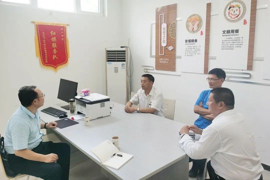 濟寧能源調研下派干部工作開展情況