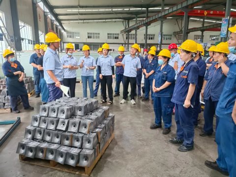礦用產品公司丨舉辦“質檢人員講質量”專題培訓活動