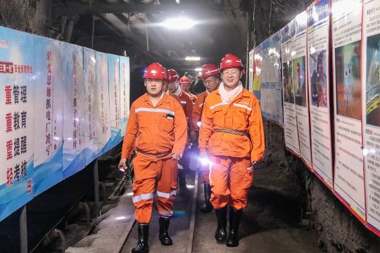 王崇景到陽城煤電檢查指導工作