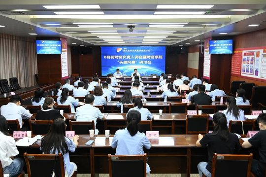 濟寧能源召開8月份財務負責人例會暨財務系統“頭腦風暴”研討會