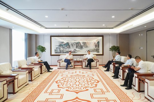 張廣宇帶隊到盛發焦化走訪交流 共同推動雙方合作再上新臺階