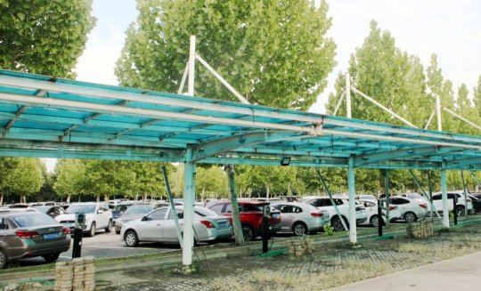 我為職工辦實事丨陽城煤電新增20個充電樁成功試運行