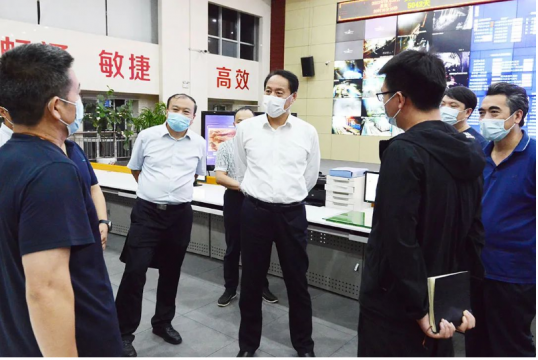 劉東波到安居煤礦督導檢查安全生產工作
