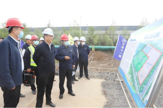 張廣宇到濟寧能源重點建設項目檢查指導工作