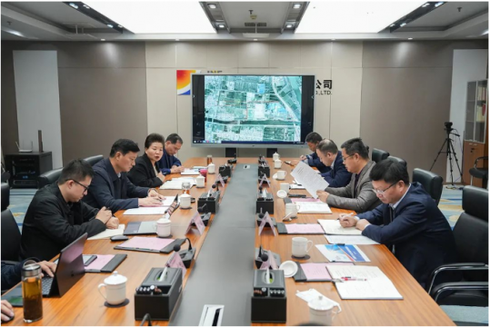 任城區政府到濟寧能源開展重點項目現場辦公會