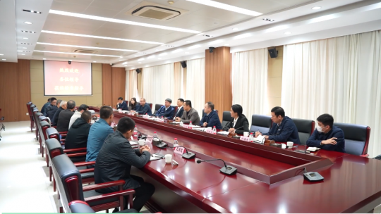 張廣宇帶隊到英特力集團考察交流