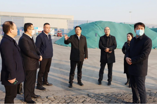 張廣宇實地調研龍拱港項目建設情況