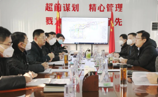 提前6天！陽城技改項目兩井筒實現精準貫通