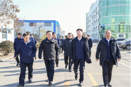 王崇景到義橋煤礦和江北糧食物流園區督導節后復工復產工作