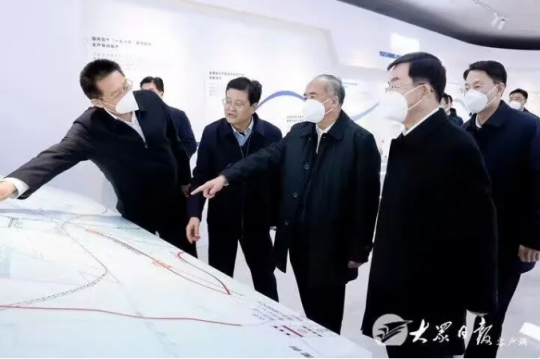 林武在菏澤濟寧棗莊調研