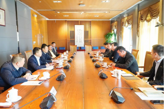 張廣宇帶隊到上海走訪調研上港集團