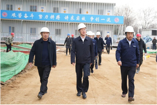 踐行一線工作法丨王崇景帶隊到集團公司掛圖作戰重點任務現場督導檢查