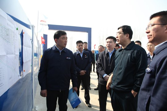 谷永強到陽城分公司調研指導工作