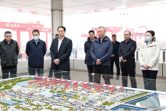 劉東波到龍拱港調研指導工作