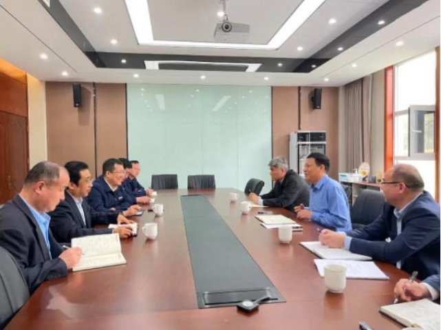 張廣宇到盛源公司權屬企業調研指導工作