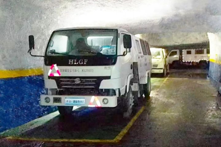 讓井下停車更有序，朱家峁煤礦打造精品膠輪車硐室